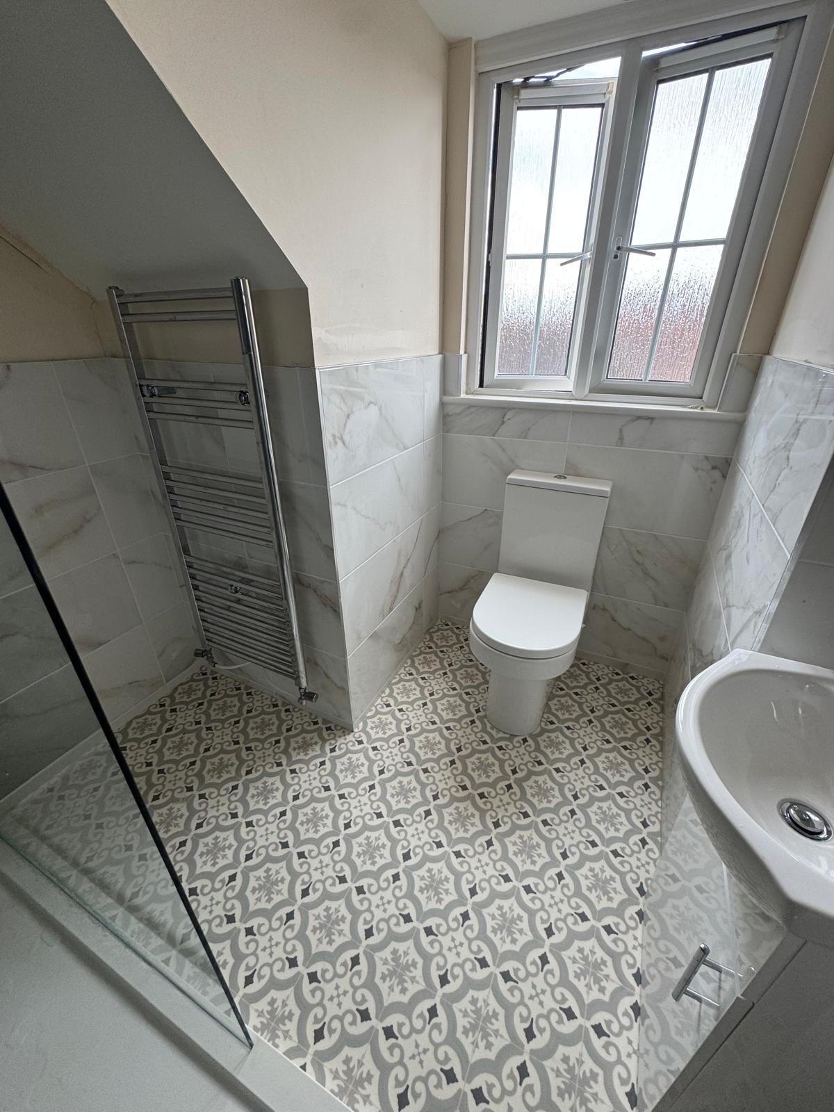 Fitted bathroom completed for a Harpenden home